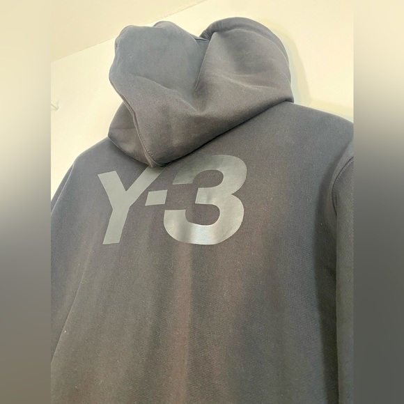 Y-3 Black Zip Hoodie - Picture 4 of 5